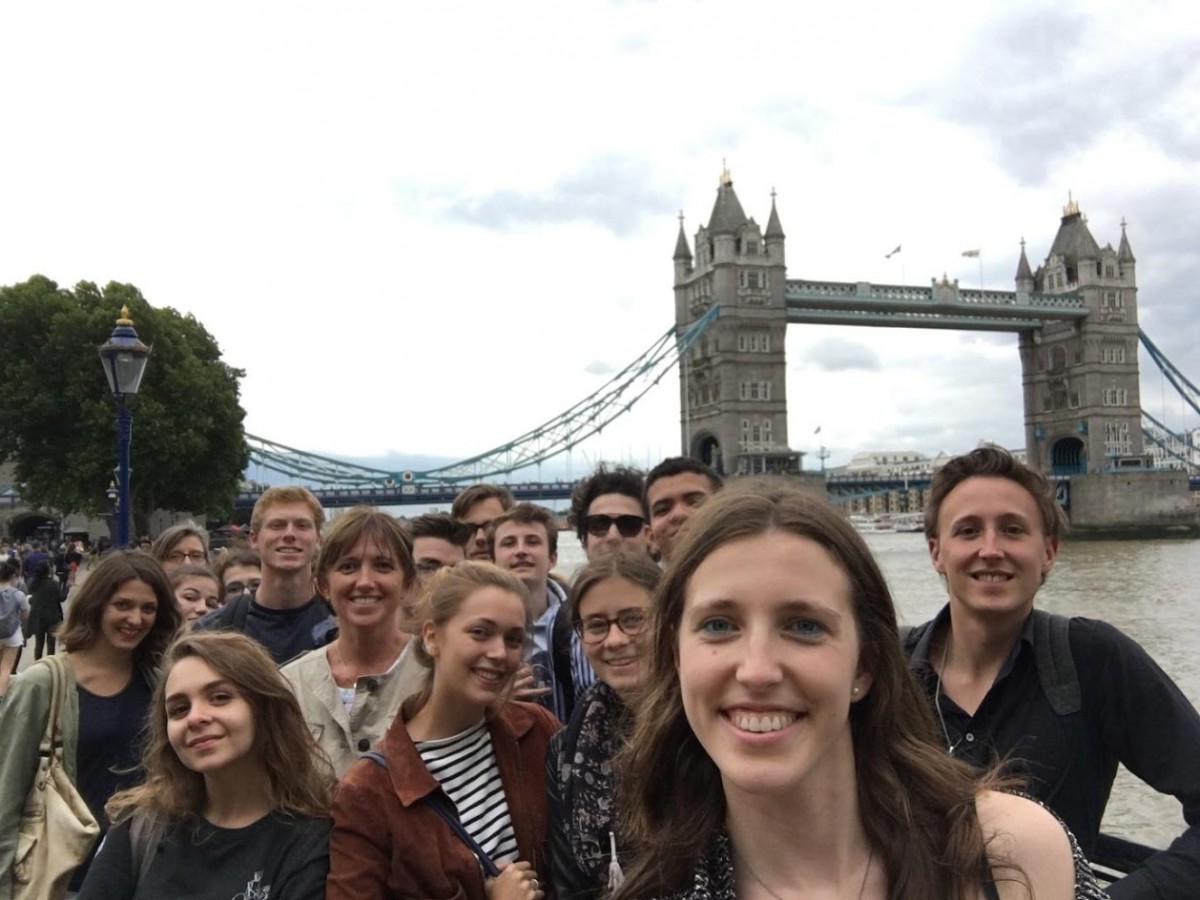 Une journée à Londres avec les élèves boursiers du Fonds de Dotation